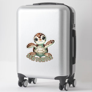 ZEE SCHILDPAD - KWEKERIJ STICKER