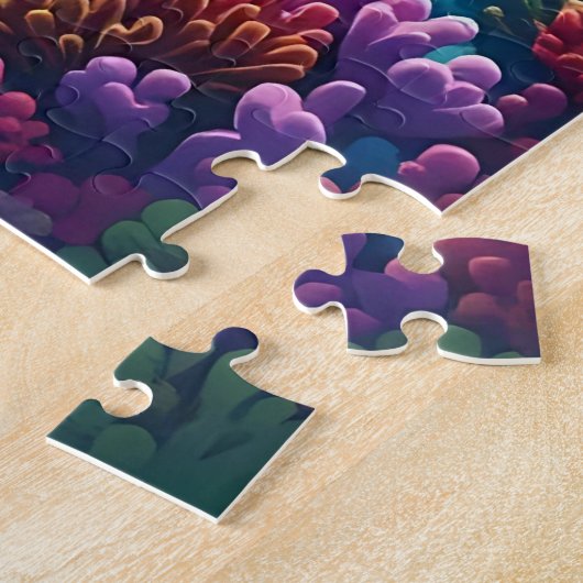 Zee Schildpad Levendig Onderwater Illustratie Legpuzzel (Zijkant)