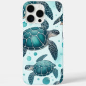 Zee Schildpad Life Case-Mate iPhone Case (Achterkant)