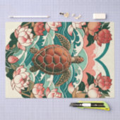 Zee Schildpad Lotus Zeeen Schildpadden Tissuepapier (Craft)