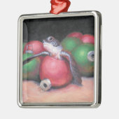 Zee schildpad metalen ornament (Links)