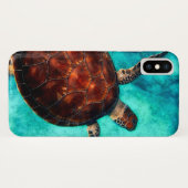 Zee Schildpad Mobiele Telefoon Hoesje (Achterkant (horizontaal))