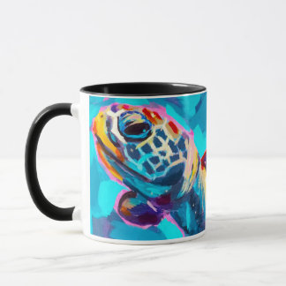 Zee Schildpad Monogram Koffie Mok