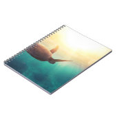 Zee schildpad - Natuur onderwater Fotografie Notitieboek (Linkerzijde)