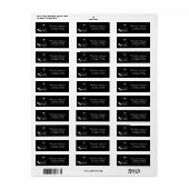 Zee Schildpad Oceaan Zeevaart Retouradres Label (Full Sheet)