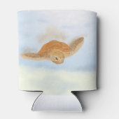 Zee schildpad onder water. blikjeskoeler (Achterkant)