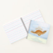 Zee schildpad onder water. notitieboek (Binnen)