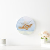 Zee schildpad onder water. ronde klok (Huis)