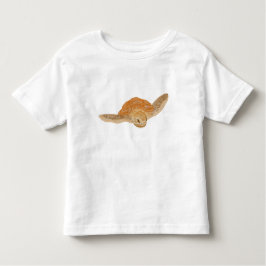 Zee schildpad onder water - transparant. kinder shirts
