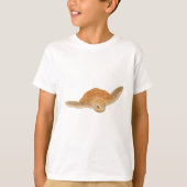 Zee schildpad onder water - transparant. t-shirt (Voorkant)