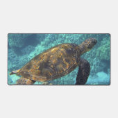 Zee schildpad onderwater of uw foto bureaumat (Voorkant)