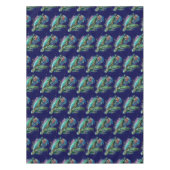 Zee schildpad onderwater waterverf Stijl Tafelkleed (Voorkant)