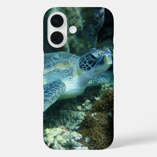 Zee Schildpad op de zeebodem Foto Case-Mate iPhone Case (Achterkant)
