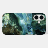 Zee Schildpad op de zeebodem Foto Case-Mate iPhone Case (Achterkant (horizontaal))