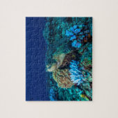 Zee schildpad op Great Barrier Reef Legpuzzel (Verticaal)