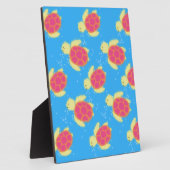 Zee Schildpad Patroon Fotoplaat (Zijkant)