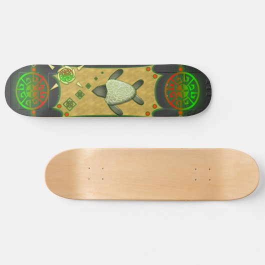Zee schildpad persoonlijk skateboard (Horizontaal)