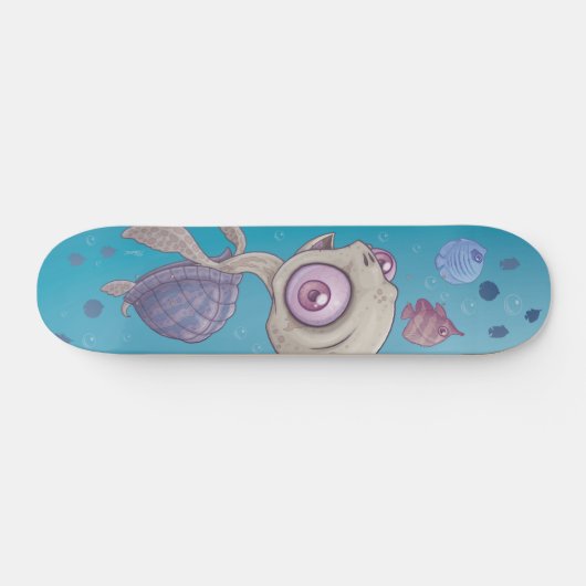 Zee schildpad persoonlijk skateboard (Horizontaal)
