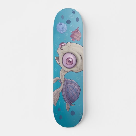 Zee schildpad persoonlijk skateboard (Voorkant)