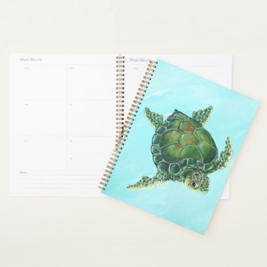 Zee schildpad planner (Display)