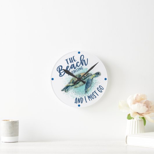 zee schildpad ronde klok (Huis)