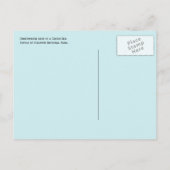 Zee Schildpad rust onderwater, Biscayne Bay, FL Briefkaart (Achterkant)