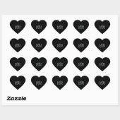 Zee schildpad schildpad gemakkelijk hart sticker (Vel)