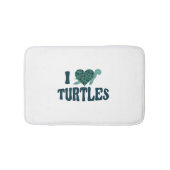 Zee schildpad schildpad hart ik hou badmat (Voorkant)