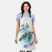 zee schildpad schort (Gedragen)