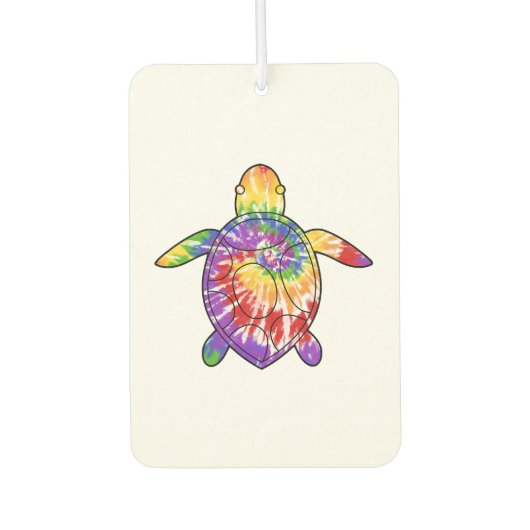 Zee Schildpad tie dye Luchtverfrisser (Voorkant)