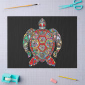 zee schildpad tissuepapier (Craft)