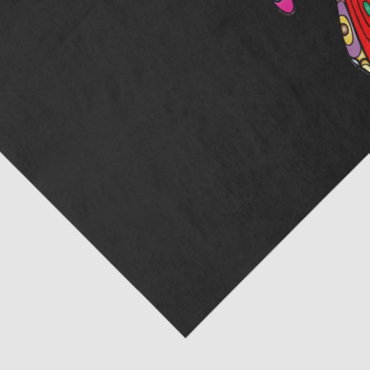 zee schildpad tissuepapier (Detail)