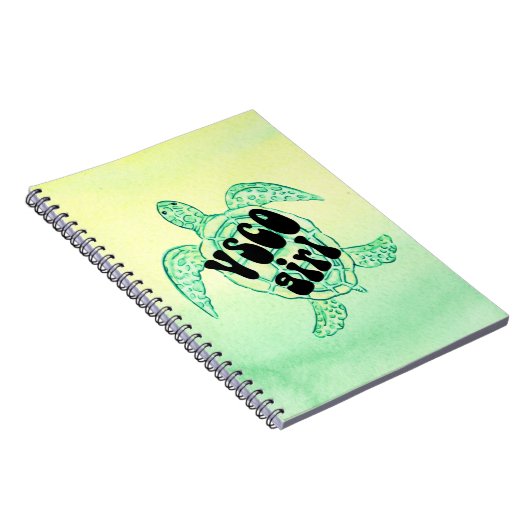 Zee schildpad vsco notitieboek (Rechterzijde)