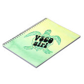 Zee schildpad vsco notitieboek (Linkerzijde)