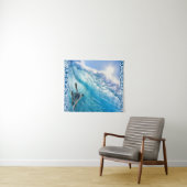 zee schildpad wandkleed (In Situ (horizontaal))