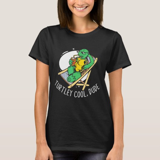 Zee Schildpad Waterschildpad 53 T-shirt (Voorkant)