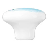 Zee Schildpad Waterverf Tropische Oceaan Keramische Knop (Zijkant)