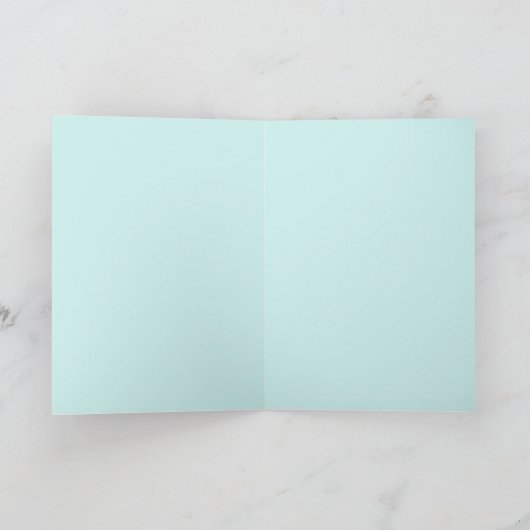 zee schildpad wenskaart kaart (Binnen)