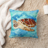 zee schildpad zeeschildpad zeeschildpad kussen (Deken)