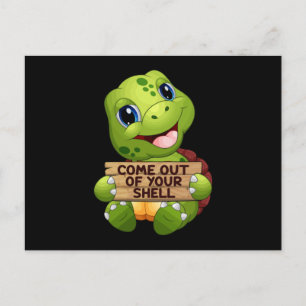 Zee schildpad zeeschildpadden oceaan dierlijk cade briefkaart