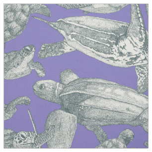 zee schildpadden apatiet lavendel stof