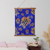 Zee Schildpadden Batik Afrikaanse Kunst Touwzak