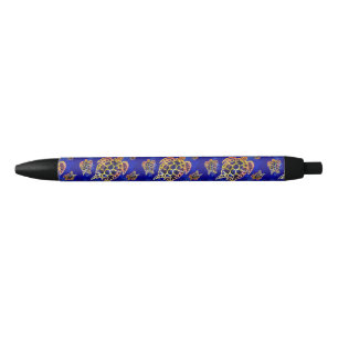 Zee Schildpadden Batik Afrikaanse Kunst Zwarte Inkt Pen