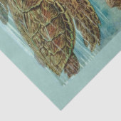 Zee Schildpadden en Schildpadden Decoupage Tissuepapier (Detail)
