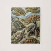  Zee schildpadden en schildpadden van Ernst Haecke Legpuzzel (Verticaal)