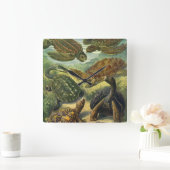 Zee schildpadden en schildpadden van Ernst Haecke Vierkante Klok (Huis)