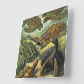 Zee schildpadden en schildpadden van Ernst Haecke Vierkante Klok (Hoek)