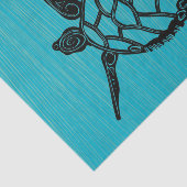 Zee schildpadden in het riet tissuepapier (Detail)