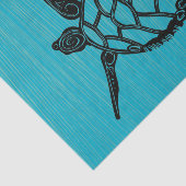 Zee schildpadden in het riet tissuepapier (Detail)