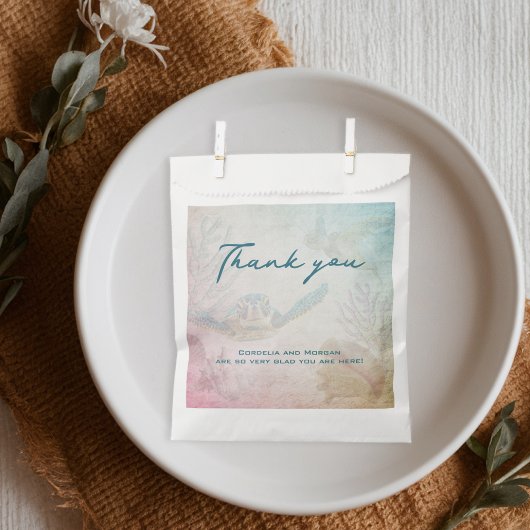 Zee Schildpadden Living Zeeen Ocean Wedding Favori Bedankzakje